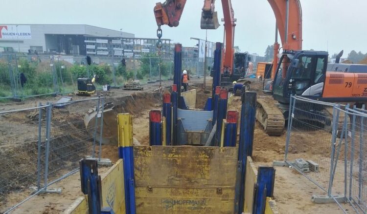 Grevenbroich, Umlegung Abwasser-Hauptsammler DN 900