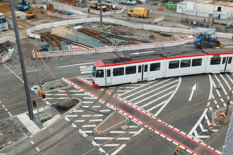 Krefeld, Barrierefreier Ausbau der Haltestelle Krefeld Hbf